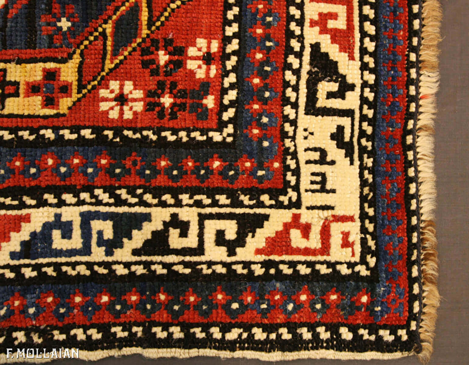 Antique Azerbaijani Baku Rug n°:70704634